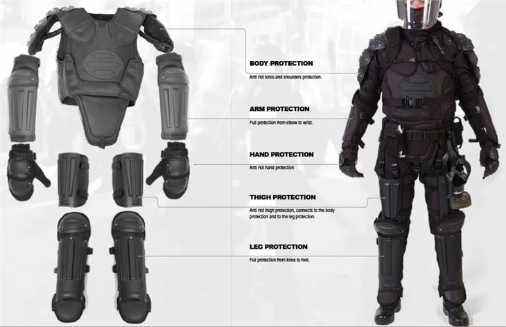 Full Body Armor Anti Riot Suit