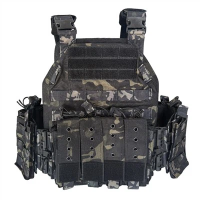 Taktische Weste für Männer, Outdoor-Trainingsweste mit Schnellverschluss, verstellbar, für Erwachsene